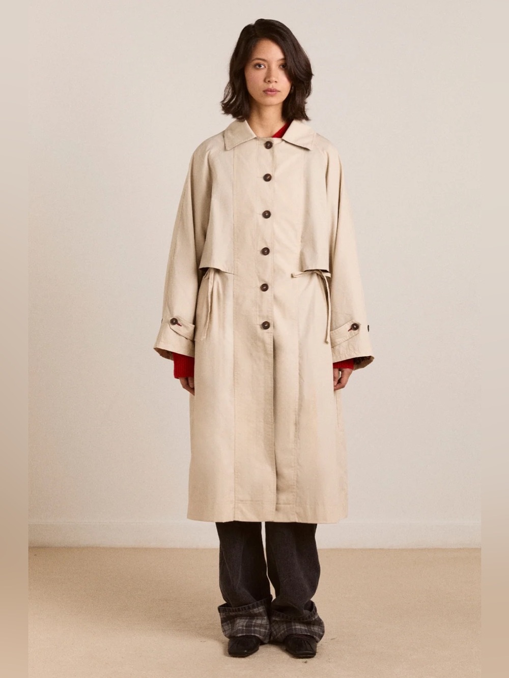 Damson Madder Camille Trench Coat